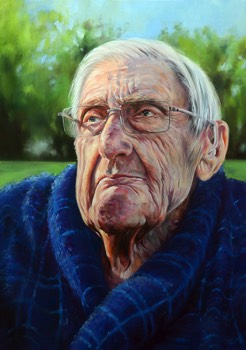  DAD - Oil - 55 x 75cm - NOT FOR SALE 